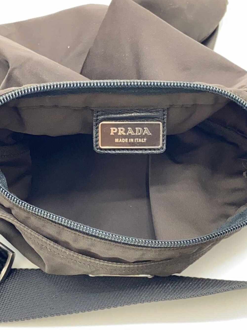 Prada Tessuto Crossbody Bag Black - Picture 6 of 8